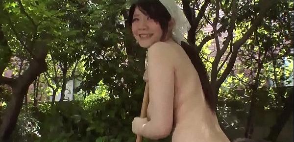  Japanese with big tits, insane outdoor amateur sex - More at javhd.net